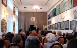 1156th Liszt Evening, Music and Literature Club in Wroclaw,19th April 2015. <br> Juliusz Adamowski. Photo by Elżbieta Mastalerz.